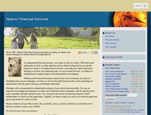 Tablet Screenshot of enelsonfinancial.com